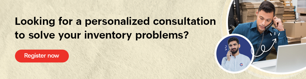 Looking for a personalized consultation to solve your inventory problems? Worried of inventory management problems and challenges? Get personalized consultation to find a suitable inventory management solution for your business