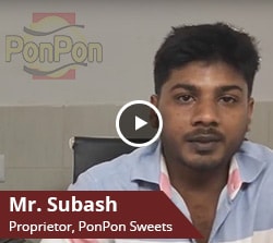 Distributor software happy customer - Pon Pon Sweets Distributor software happy customer - Pon Pon Sweets